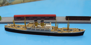 Passagierfrachter "Deutschland" braune Decks HAPAG  (1 St.) D 1934 Mercator M 532